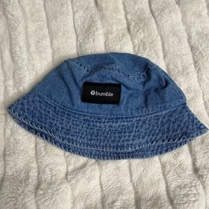 Rare Unique Bumble Denim Bucket Hat - Blue